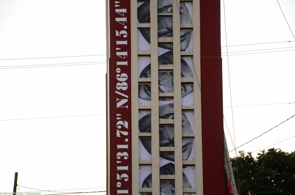 El güegüense en el reloj de&nbsp;Diriamba